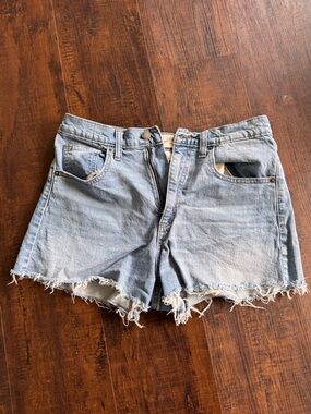 Universal Thread Light Blue Distressed Denim Cutoff Shorts